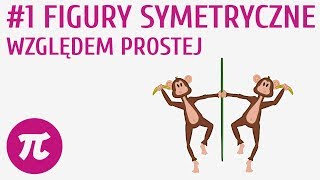 Figury symetryczne względem prostej 1  Symetria [upl. by Ducan]