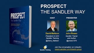 Prospect the Sandler Way Webinar [upl. by Aliahs20]