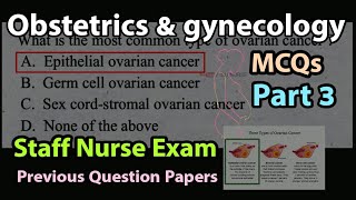 Obstetrics and gynaecology nursing questions MCQS [upl. by Langer586]