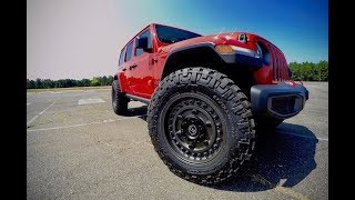 37s on a Stock 2018 Jeep Wrangler JL [upl. by Nosmas]