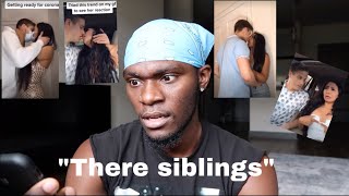 Reacting to the Sibling Tiktok Couple  siblingcouple [upl. by Ariajay]