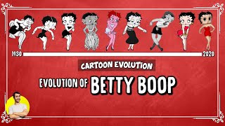 Evolution of BETTY BOOP  90 Years Explained  CARTOON EVOLUTION [upl. by Wald]