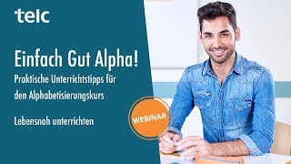 Lebensnah unterrichten  Praktische Unterrichtstipps für den Alphabetisierungskurs [upl. by Nappie]