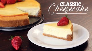 Classic Cheesecake Recipe  How Tasty Channel [upl. by Margalit345]