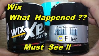 Wix XP Oil Filter Cut Open 51348XP vs Napa Platinum Oil Filter Cut Open 41348 Oil Filter Review [upl. by Suired]