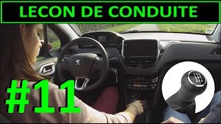 Leçon de conduite 11  Comment passer une vitesse la 2ème [upl. by Annoerb]