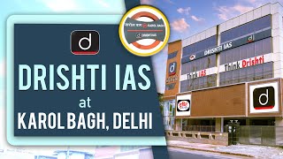 Drishti IAS at Karol Bagh Delhi  English Medium [upl. by Hartwell60]