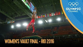 Womens Vault Final  Artistic Gymnastics  Rio 2016 Replays [upl. by Greenberg563]