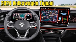 2024 Volkswagen Tiguan Interior Cabin Tour [upl. by Madian]