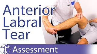 Anterior Labral Tear Test⎟Labral Tear [upl. by Leahcimnaes]