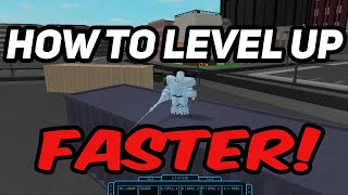 HOW TO LEVEL UP FASTER IN ROGHOUL  RoGhoul [upl. by Decato284]