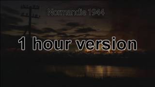 WWII Normandie War Sounds Ambience Theme 1 hour version [upl. by Aloap493]