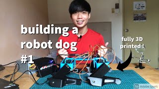 Building a robot dog 1 Hardware Inverse Kinematics [upl. by Bledsoe]