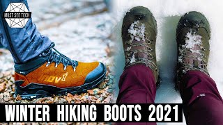 Top 10 Hiking Boots for the Winter Season of 20212022 Waterproof and Insulated Models [upl. by Cinelli93]