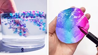 Oddly Satisfying Slime ASMR No Music Videos  Relaxing Slime 2020  130 [upl. by Annej]