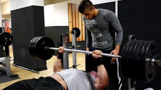 Bench Press 200kg 5x RAW [upl. by Chung]