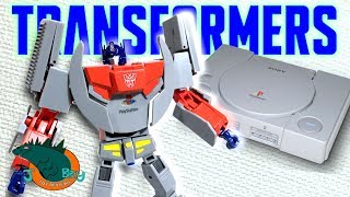 Optimus Prime Playstation X Transformers Review [upl. by Lorusso951]