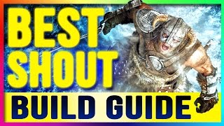 Skyrim Remastered Best Builds UNLIMITED SHOUTs Guide PS4 XBOX ONE PC Special Edition NO MODS [upl. by Jarvey832]