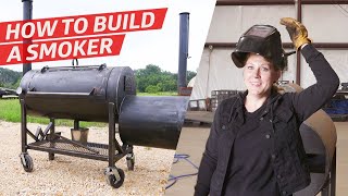 How Custom Barbecue Smokers are Made — How To Make It [upl. by Navaj]