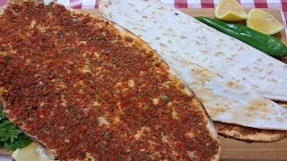 LAHMACUN NASIL YAPILIR HAKİKİ GAZİANTEP LAHMACUNU [upl. by Simmons]