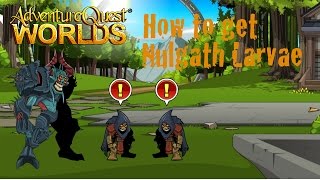 AQW How to get Nulgath Larvae  Epic must have pet  Includes 2 Quests  Usable for NonMembers [upl. by Icnarf]