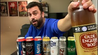 The Malt Liquor Taste Challenge [upl. by Smada]