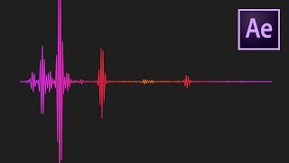 Audio Waveform Visualization Effect After Effects [upl. by Capello]