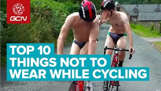 Top 10 Things Not To Wear While Cycling [upl. by Allana]