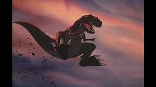 Land Before Time Sharptooth vs Littlefoots mother [upl. by Akamahs887]