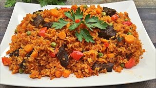 Jollof Rice Recipe  How to make Jollof Rice [upl. by Lallage]