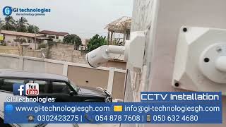 CCTV INSTALLATION IN GHANA  SPINTEX  ACCRA [upl. by Mcgaw264]