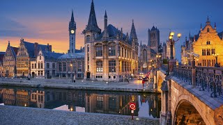 Ghent Belgiums coolest city 4K ultra HD  quotManhattan of the Middle Agesquot [upl. by Meng199]