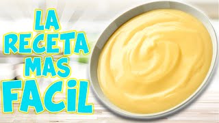 Como Hacer CREMA PASTELERA Con MAIZENA De VAINILLA [upl. by Dorey]