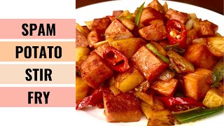 QUICK amp EASY Spam And Potato Stir Fry Recipe  Luncheon Meat  Aunty Mary Cooks 💕 [upl. by Hortense]