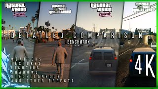 4K NVE vs NVR GTA 5 Detailed Comparison amp Ray Tracing Benchmark NaturalVision Evolved Remastered [upl. by Moran]