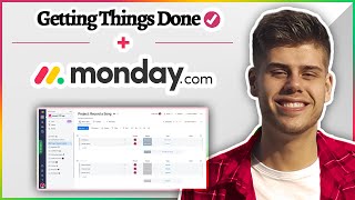 How to use MONDAYCOM for Getting Things Done GTD [upl. by Ynohtnanhoj140]