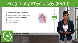 Pregnancy Physiology Cardiovascular Hematologic amp Respiratory System– Obstetrics  Lecturio [upl. by Standford]