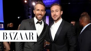 Ryan Gosling and Ryan Reynolds Met at the Critics’ Choice Awards [upl. by Gisser]