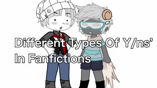 Different Types of Yn In Fanfictions [upl. by Etteval]