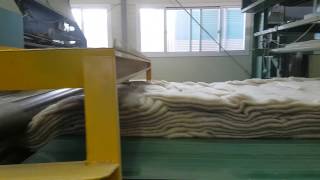 natural fiber nonwoven prodution process [upl. by Annohs]