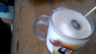 Aerolatte Review Frothing Cold Milk In Under 1 Minute [upl. by Gaige]