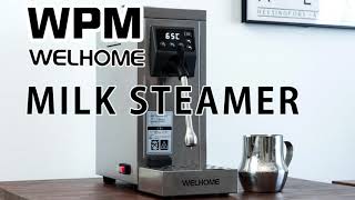 WPM WELHOME MILK STEAMER MS130T ミルクスチーマー [upl. by Nove]