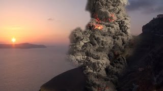 Santorini  The Thera Cataclysm [upl. by Lentha383]