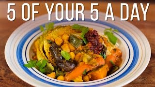 SevenVeg Tagine  5 a Day Dish [upl. by Ilamad]