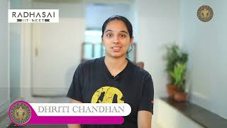 Dhriti Chandan  Testimonials [upl. by Ahsekad]