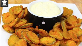 Fried Pickles  Video Recipe [upl. by Amoihc]