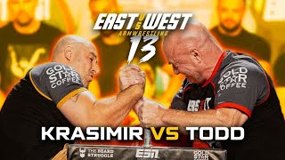 TODD HUTCHINGS VS KRASIMIR KOSTADINOV  EAST VS WEST 13 [upl. by Yevre]