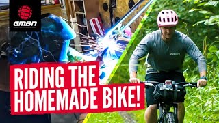 Riding The Mountain Bike I Built In My Garage  Blakes Epic Ride To Bournemouth [upl. by Deryl661]