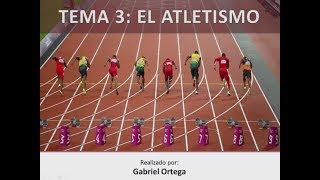 RESUMEN ATLETISMO  Educación Física [upl. by Karoly]