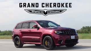 2018 Jeep Trackhawk Review  The SUV Thats Quicker Than a Supercar [upl. by Noval]